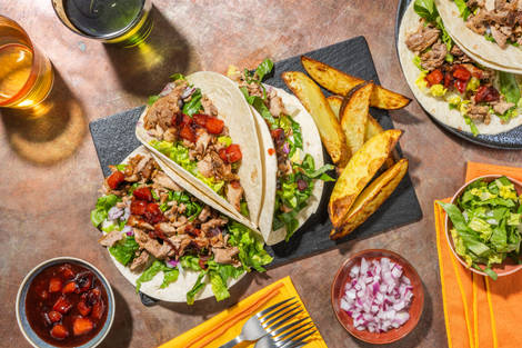 Crispy Chinese Style Duck Tacos