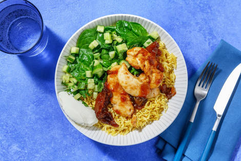 Aprikosglaserad kyckling