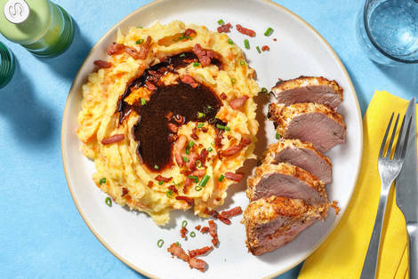 Bio-Schweinefilet mit Hutspot