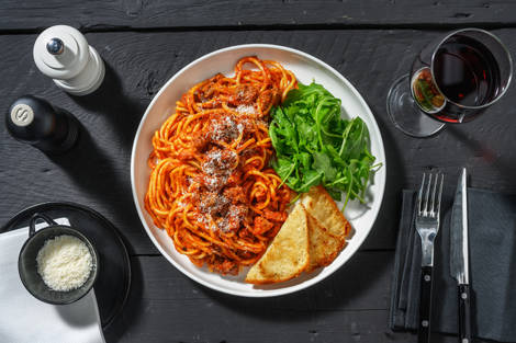 Ultimate Beef and Bacon Spaghetti Bolognese