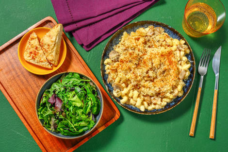 Ultimate Truffle Mushroom Mac and Cheese