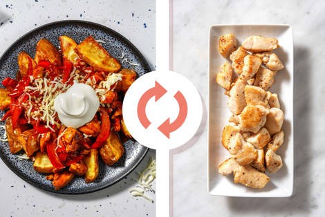 Fajita Chicken Breast Loaded Wedges