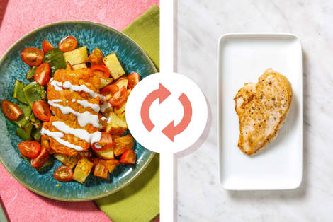 Tandoori Inspired Chicken Breast and Potato Traybake