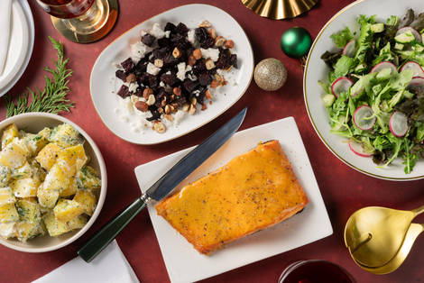 Honung- och senapslax