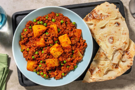 Beef, Potato and Pea Rogan Josh