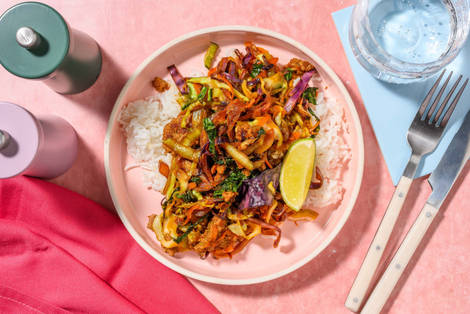 Weeknight Sticky Honey Beef Rice Bowl