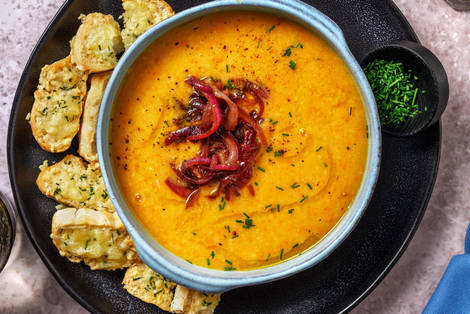 Rustik grøntsags- og cannelinibønnesuppe