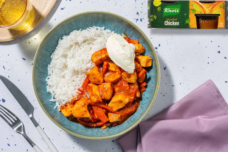 Spiced Chicken and Pepper Stew