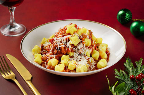 Der HelloFresh Weihnachtsbaum mit Bio-Rinderbolognese