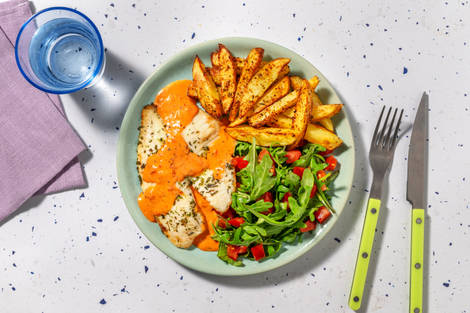 Basa in Creamy Cajun Sauce