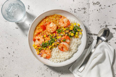 Brasiliansk reke- og kokosgryte