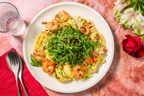 Tagliatelle og kongereker