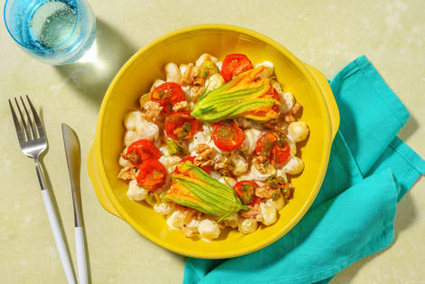 Gnocchetti allo stracchino e pomodorini