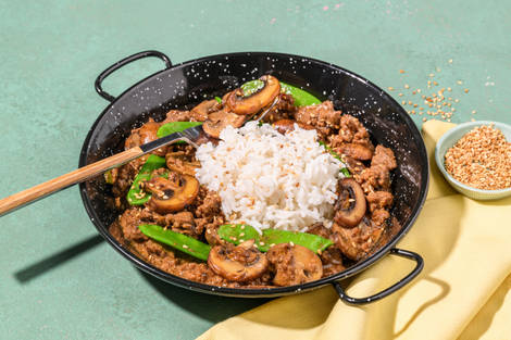 Super Quick Peanut Beef Stir-Fry