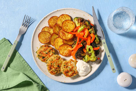 Quick Persian-Inspired Beyond Meat® Patties Platter