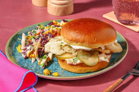 Cajun Tilapia Sandwich