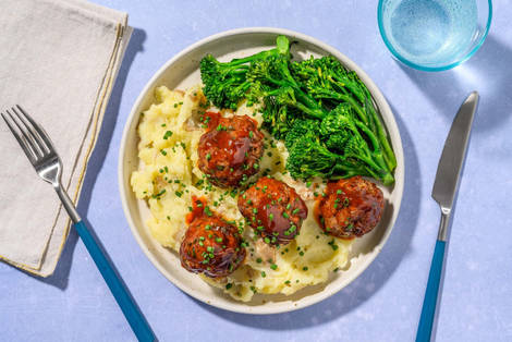 BBQ Turkey Meatballs