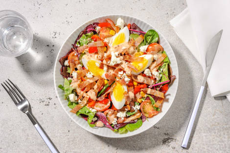 Carb Smart Southwest Bacon and Chicken Salad