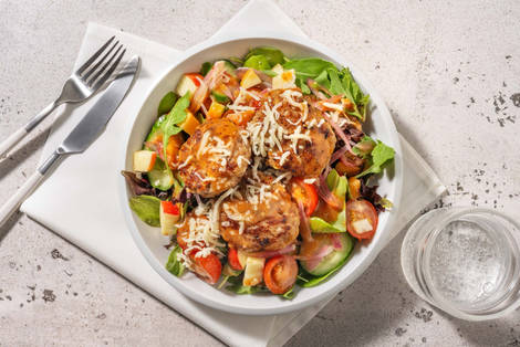 Galettes de porc et aux pommes