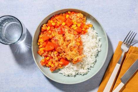 Hauts de cuisse de poulet au four à la mexicaine