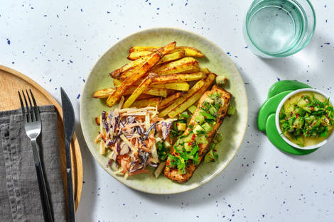 Caribbean Style Spiced Salmon