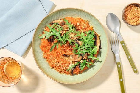 Krämig tomat-orzotto på iMat