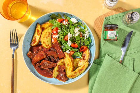 Beef Strips with Ballymaloe Relish