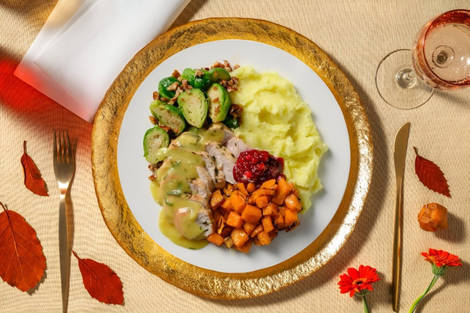 Classic Roasted Turkey Dinner