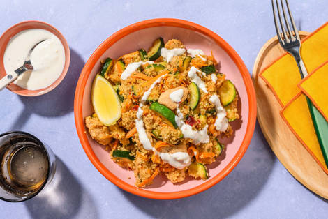 Quick Spiced and Herby Chicken