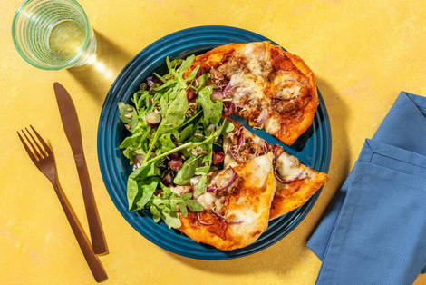 Bocconcini-and-Sausage Flatbreads