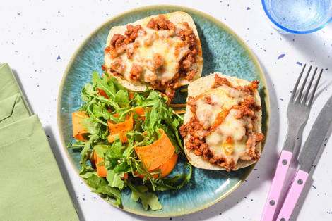 Easy Cheesy Beef Ragu Loaded Ciabattas