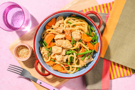 Bulgogi Chicken Udon Noodles