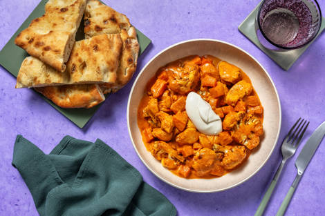 Creamy Chicken and Roasted Vegetable Curry