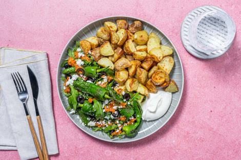 Patatas bravas! Spanische Backkartoffeln mit Aioli