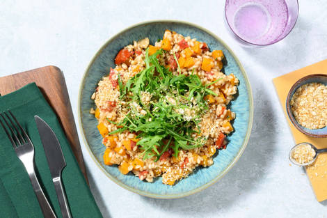 Risotto på butternutpumpa