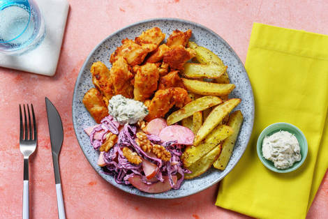 Sprø vegetarstrimler