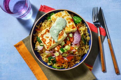 Grekisk-inspirerad orzosallad