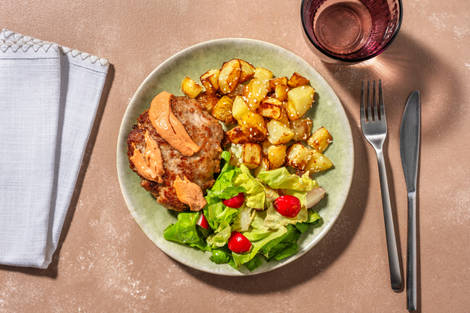 Gochujang Naked Turkey Burger