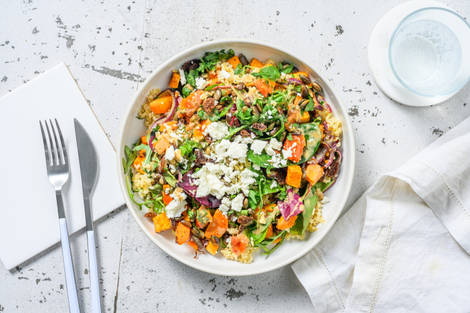 La Multicolore : boulgour & légumes rôtis