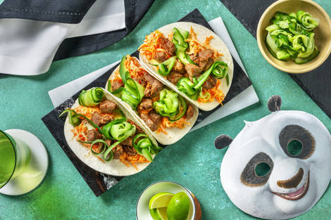 Kung Fu Wraps au bœuf & sauce soja