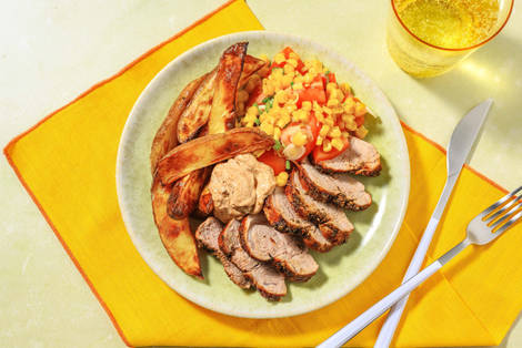 Kryddig fläskytterfilé