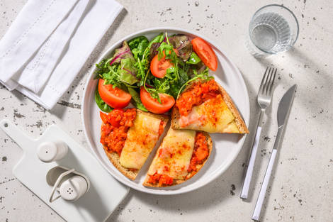 Tartines du Sud-Ouest : Ossau-Iraty & poivrons