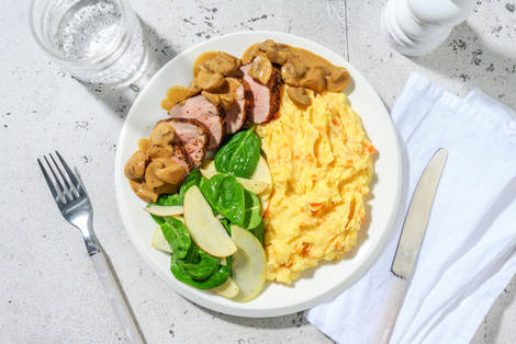 Ovnstegt svinemørbrad