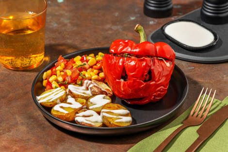 Bell Pepper Jack O'lanterns