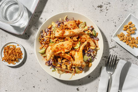 Poulet laqué à l'asiatique pour journée pressée