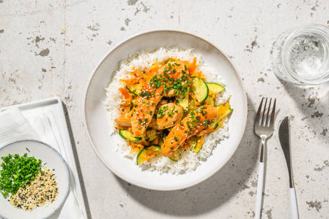 Aiguillettes de poulet façon teriyaki