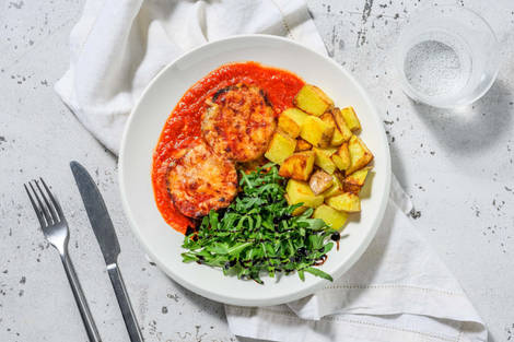 Harissa Aubergine Parmigiana