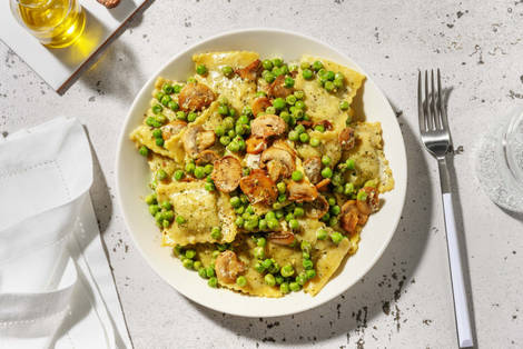 Easy Peasy Spinach and Ricotta Ravioli