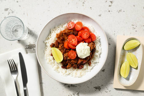 Chilli Beef Burrito Bowl