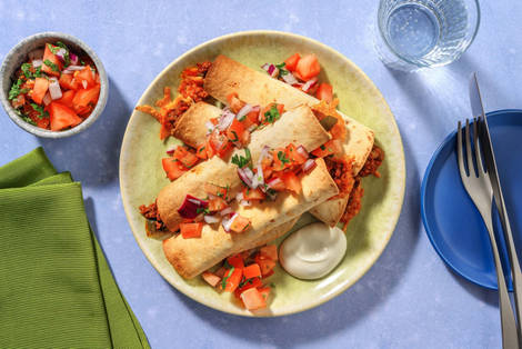 Taquito's met rundergehakt en kaas